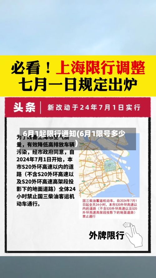 6月1起限行通知(6月1限号多少)-第3张图片