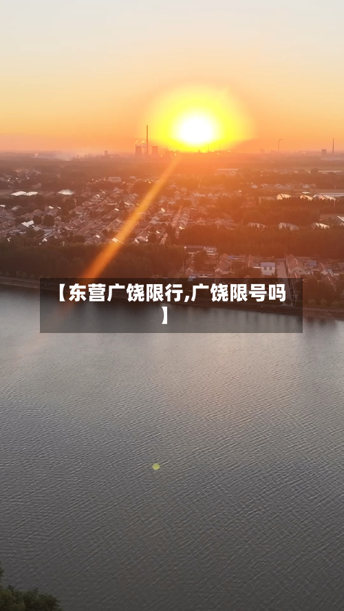 【东营广饶限行,广饶限号吗】-第2张图片