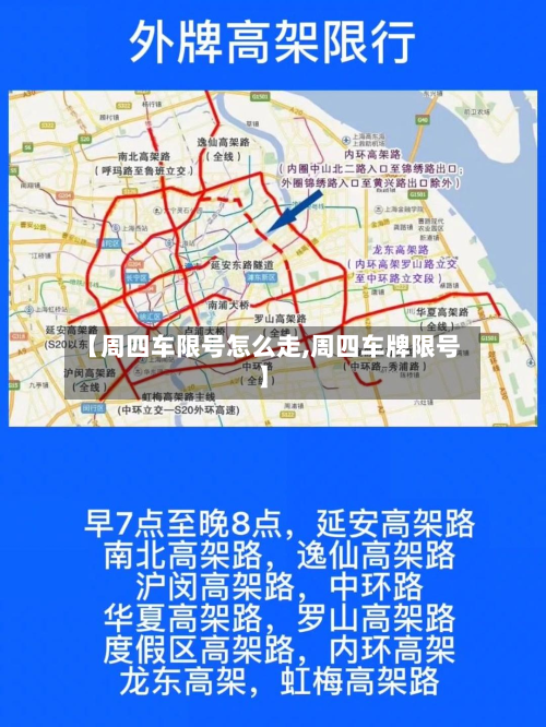 【周四车限号怎么走,周四车牌限号】