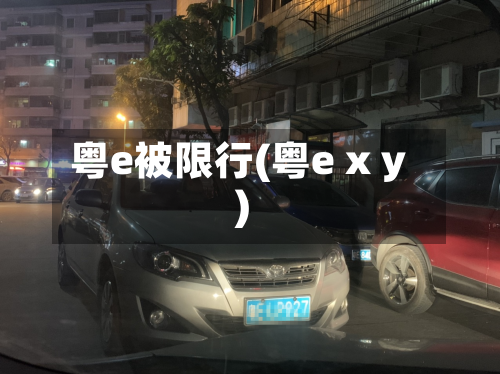 粤e被限行(粤e x y)-第3张图片