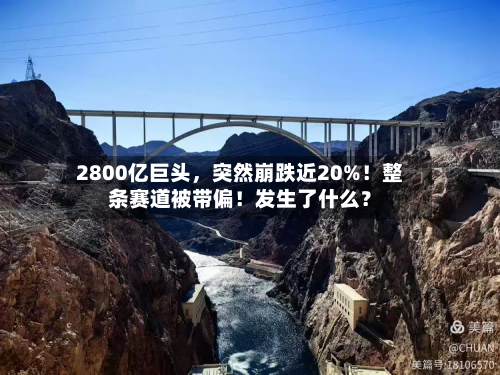 2800亿巨头，突然崩跌近20%！整条赛道被带偏！发生了什么？