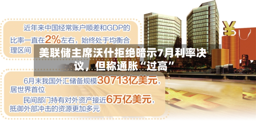 美联储主席沃什拒绝暗示7月利率决议，但称通胀“过高”-第2张图片