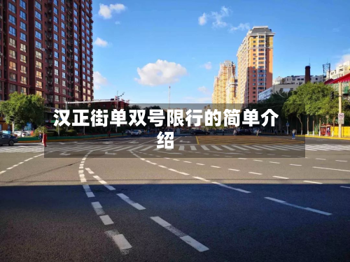 汉正街单双号限行的简单介绍