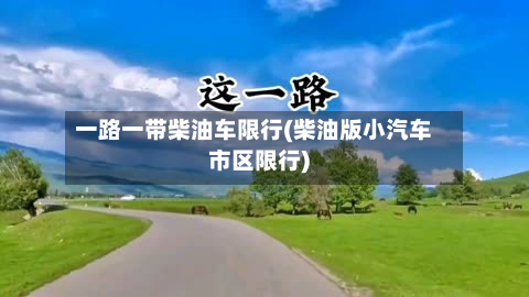 一路一带柴油车限行(柴油版小汽车市区限行)