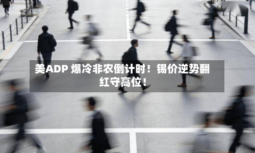 美ADP 爆冷非农倒计时!锡价逆势翻红守高位!-第1张图片