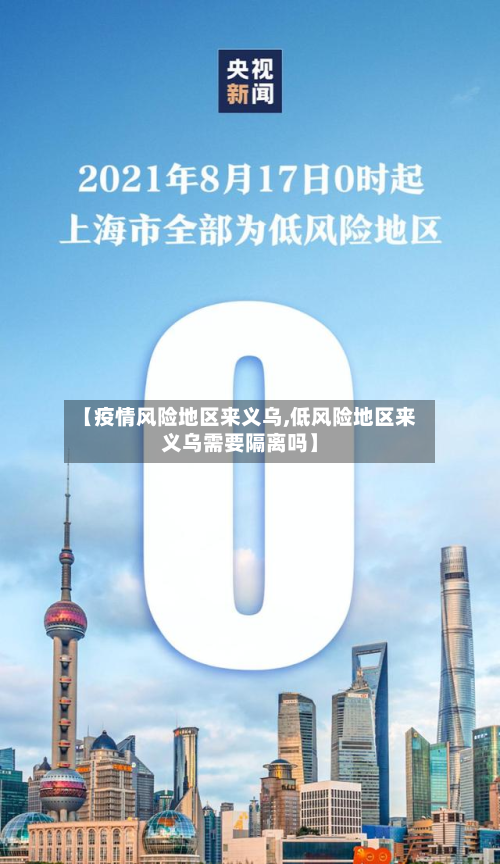 【疫情风险地区来义乌,低风险地区来义乌需要隔离吗】-第3张图片