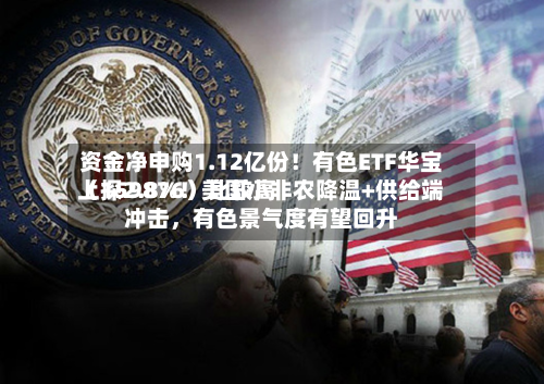 资金净申购1.12亿份！有色ETF华宝（159876）比较高上探2.8%！美国小非农降温+供给端冲击，有色景气度有望回升-第3张图片