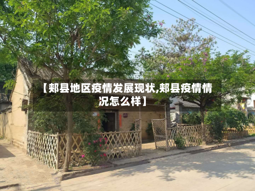 【郏县地区疫情发展现状,郏县疫情情况怎么样】-第3张图片