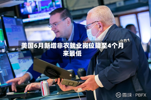 美国6月新增非农就业岗位降至4个月来最低-第2张图片