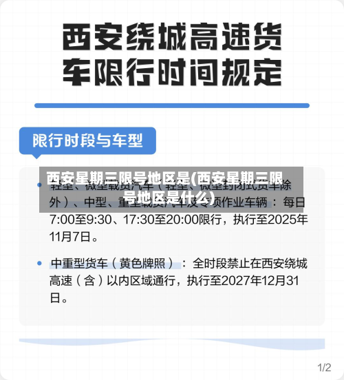 西安星期三限号地区是(西安星期三限号地区是什么)-第2张图片