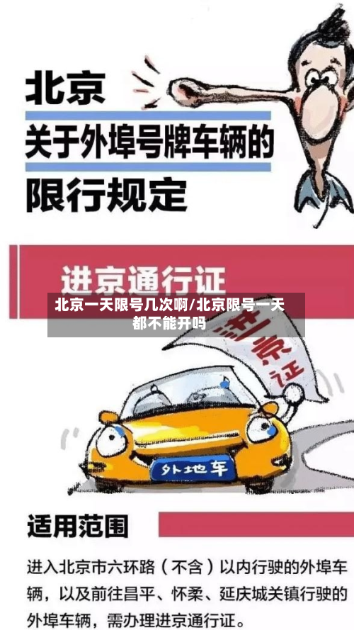 北京一天限号几次啊/北京限号一天都不能开吗-第3张图片