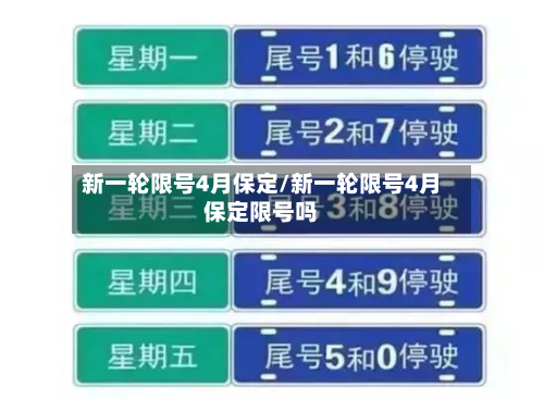 新一轮限号4月保定/新一轮限号4月保定限号吗