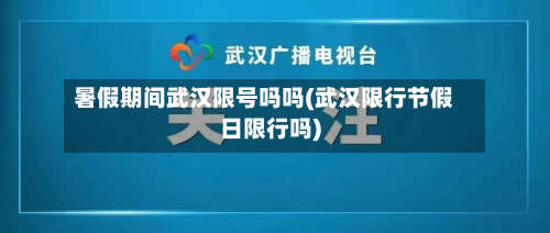 暑假期间武汉限号吗吗(武汉限行节假日限行吗)-第2张图片