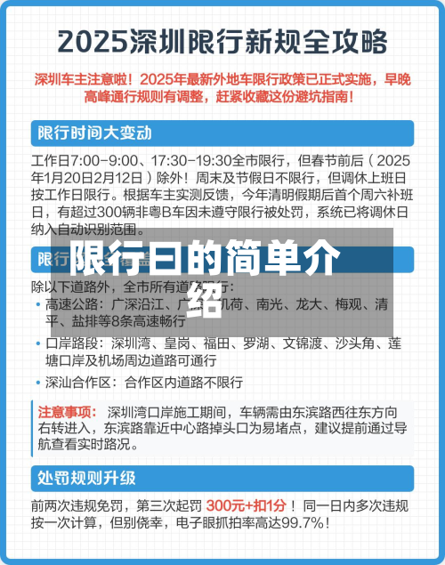 限行曰的简单介绍-第2张图片