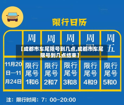 【成都市车尾限号到几点,成都市车尾限号到几点结束】-第3张图片