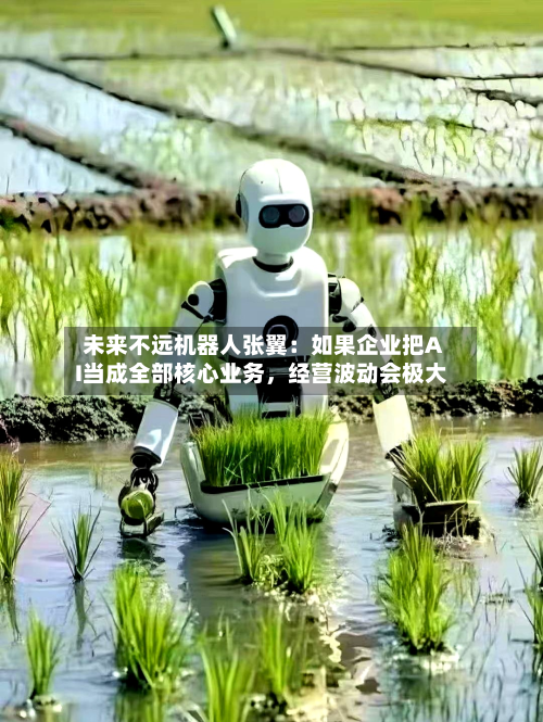 未来不远机器人张翼：如果企业把AI当成全部核心业务，经营波动会极大-第3张图片