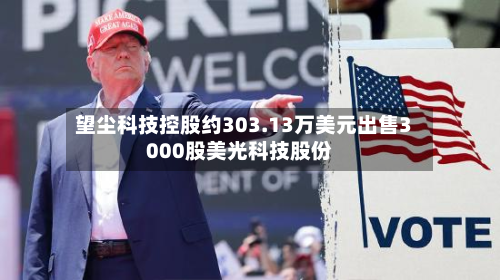 望尘科技控股约303.13万美元出售3000股美光科技股份-第2张图片