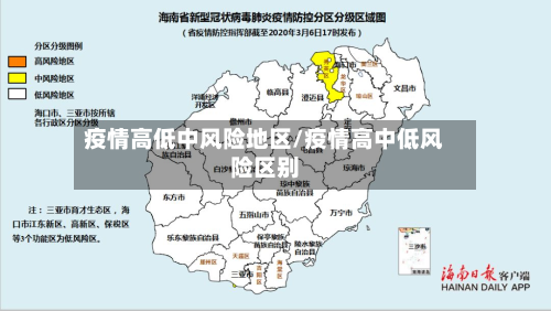 疫情高低中风险地区/疫情高中低风险区别