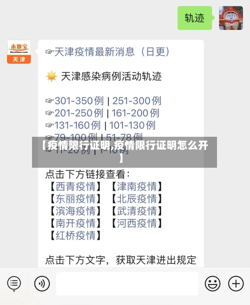 【疫情限行证明,疫情限行证明怎么开】-第2张图片