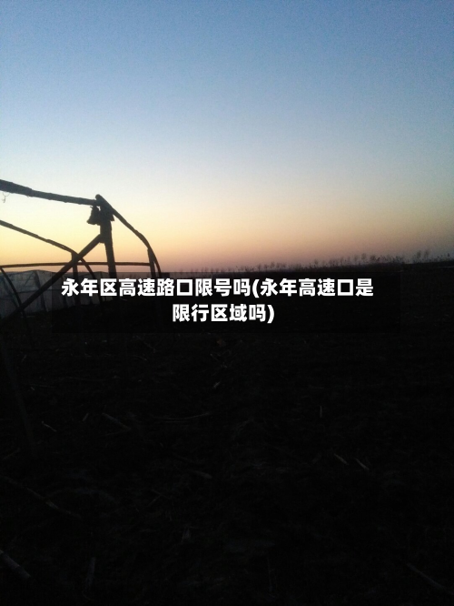 永年区高速路口限号吗(永年高速口是限行区域吗)-第2张图片