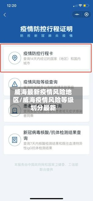 威海最新疫情风险地区/威海疫情风险等级划分最新-第2张图片