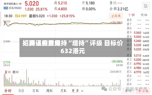 招商证券世界：腾讯控股维持“增持	”评级 目标价632港元-第1张图片