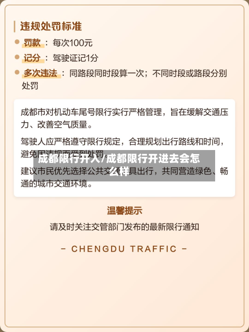 成都限行开入/成都限行开进去会怎么样-第2张图片