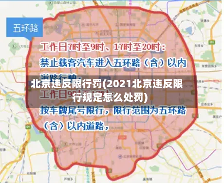 北京违反限行罚(2021北京违反限行规定怎么处罚)-第2张图片