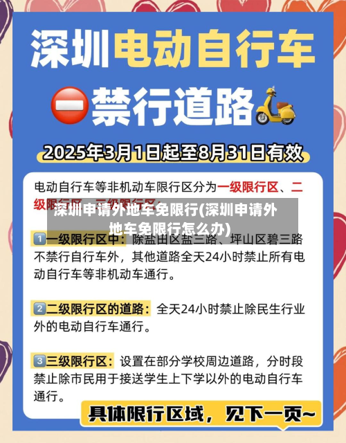 深圳申请外地车免限行(深圳申请外地车免限行怎么办)