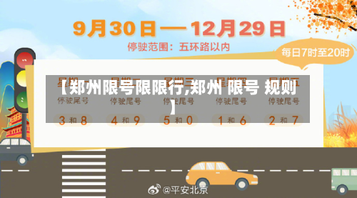 【郑州限号限限行,郑州 限号 规则】-第2张图片