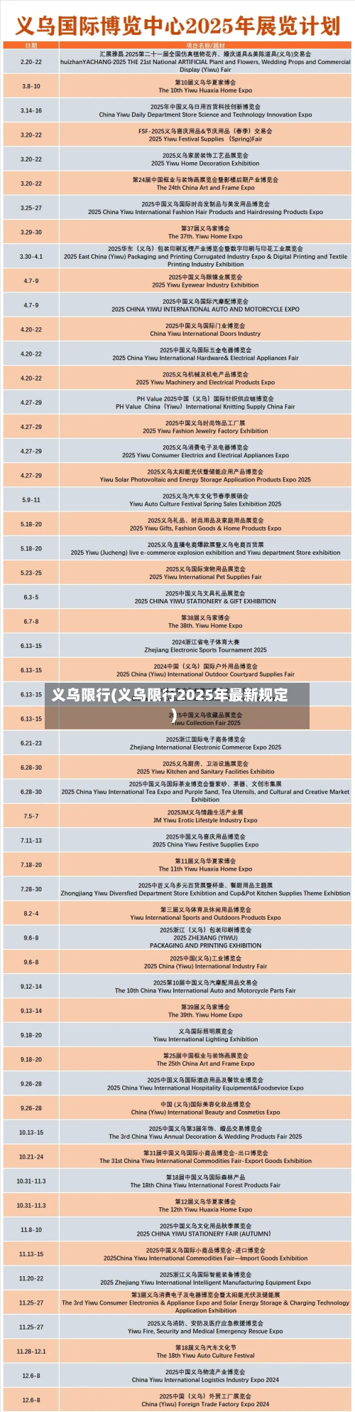 义乌限行(义乌限行2025年最新规定)