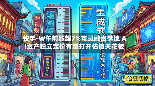 快手-W午前涨超7%可灵融资落地 AI资产独立定价有望打开估值天花板-第2张图片