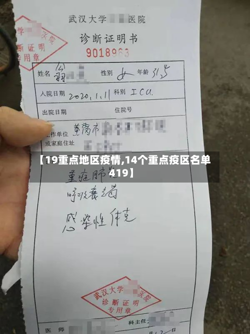 【19重点地区疫情,14个重点疫区名单 419】-第3张图片