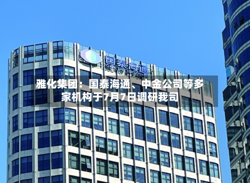 雅化集团：国泰海通、中金公司等多家机构于7月7日调研我司-第3张图片