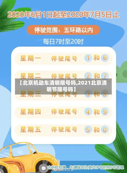 【北京机动车清明限号吗,2021北京清明节限号吗】