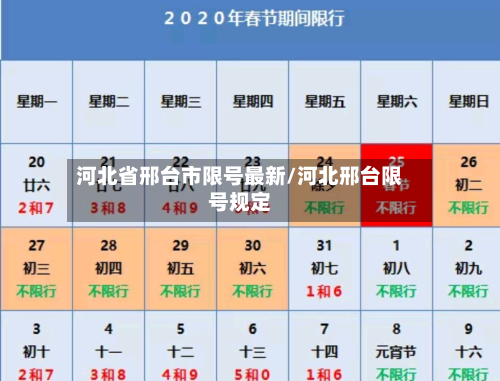 河北省邢台市限号最新/河北邢台限号规定