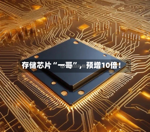 存储芯片“一哥”，预增10倍！