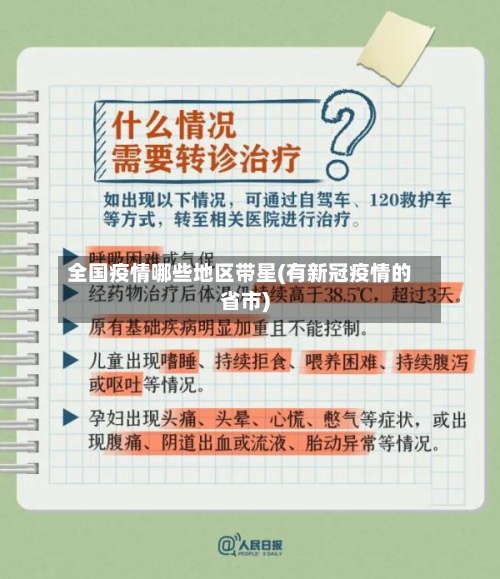 全国疫情哪些地区带星(有新冠疫情的省市)