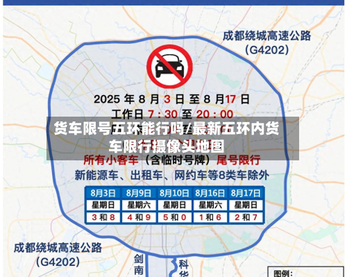 货车限号五环能行吗/最新五环内货车限行摄像头地图-第3张图片