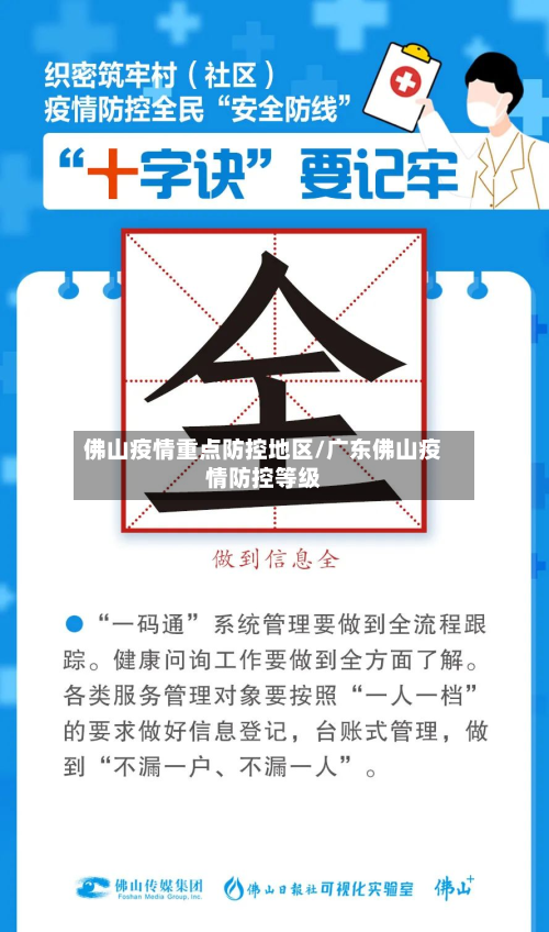 佛山疫情重点防控地区/广东佛山疫情防控等级