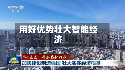 用好优势壮大智能经济