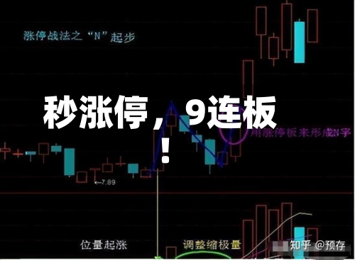 秒涨停，9连板！
