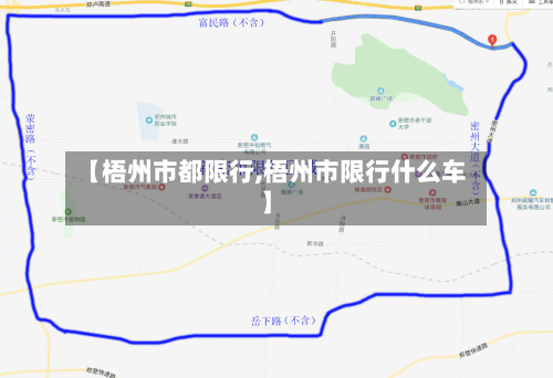 【梧州市都限行,梧州市限行什么车】-第2张图片