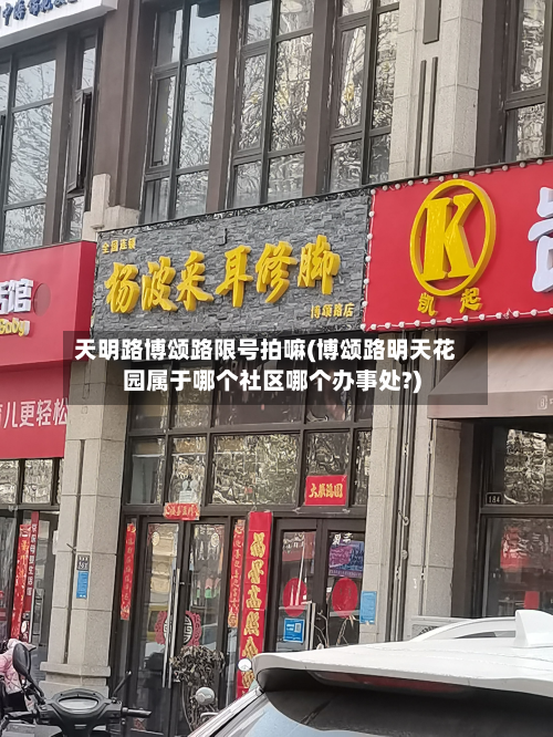 天明路博颂路限号拍嘛(博颂路明天花园属于哪个社区哪个办事处?)