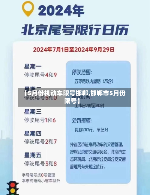 【5月份机动车限号邯郸,邯郸市5月份限号】