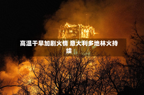 高温干旱加剧火情 意大利多地林火持续-第2张图片