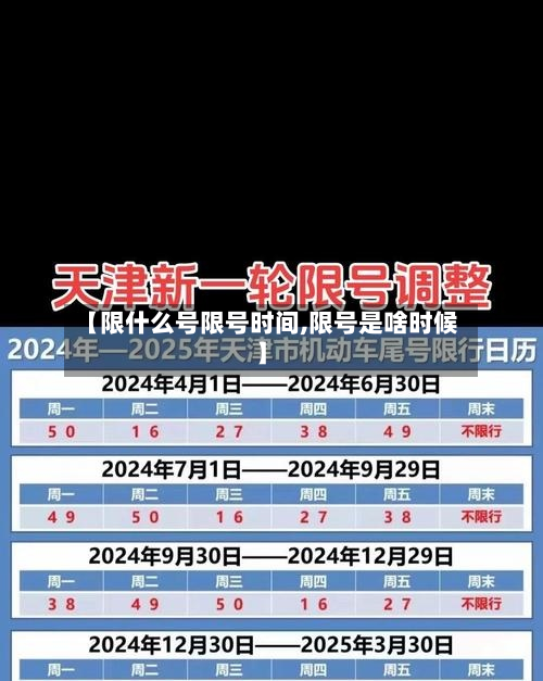 【限什么号限号时间,限号是啥时候】-第2张图片