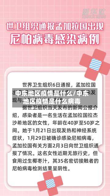 中东地区疫情是什么/中东地区疫情是什么病毒-第2张图片