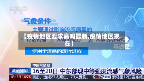 【疫情地区要求高吗最新,疫情地区现在】-第2张图片