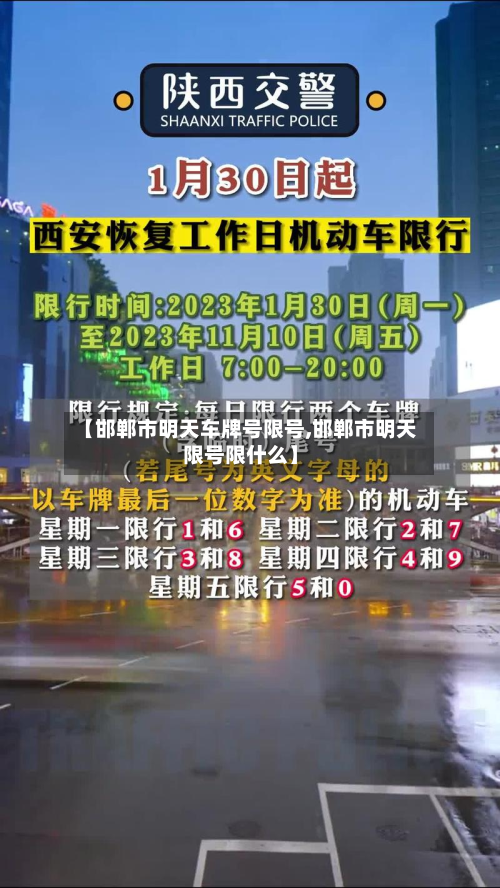 【邯郸市明天车牌号限号,邯郸市明天限号限什么】-第2张图片